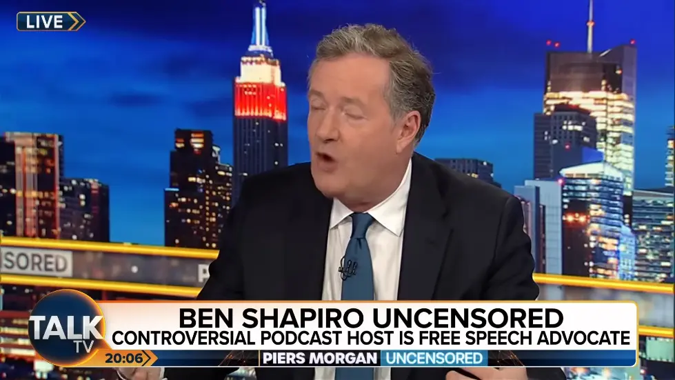 Piers Morgan Vs Ben Shapiro | The Full Interview 003