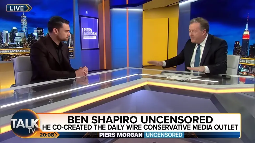 Piers Morgan Vs Ben Shapiro | The Full Interview 005
