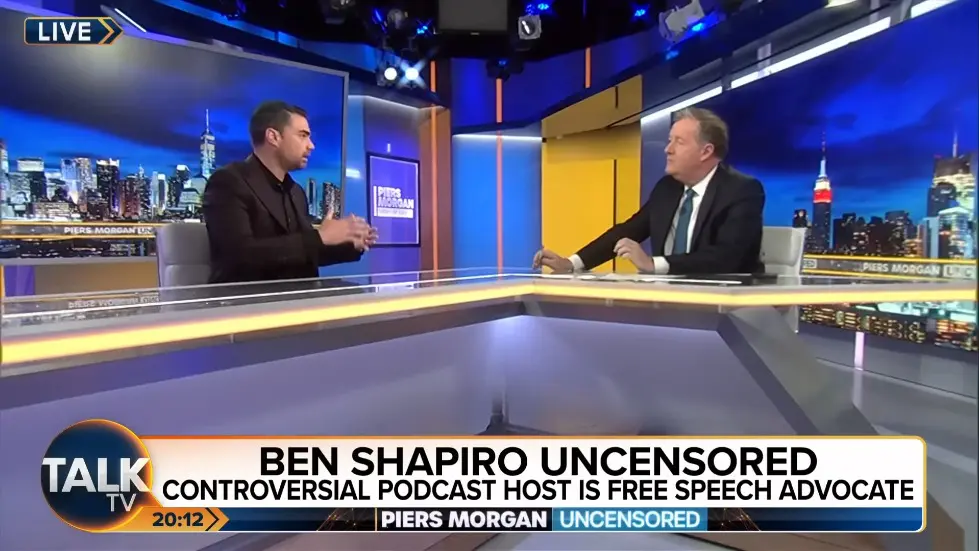 Piers Morgan Vs Ben Shapiro | The Full Interview 009