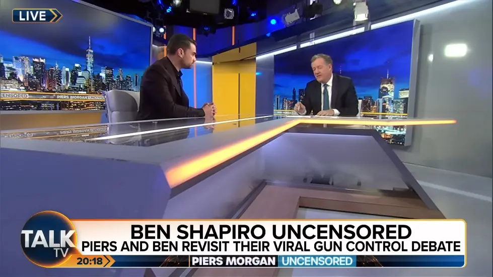 Piers Morgan Vs Ben Shapiro | The Full Interview 015