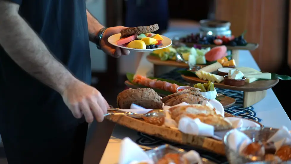 We Stayed on Tommy Hilfiger's mega yacht.