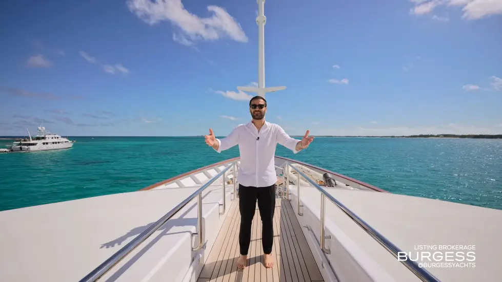 We Stayed on Tommy Hilfiger's mega yacht.