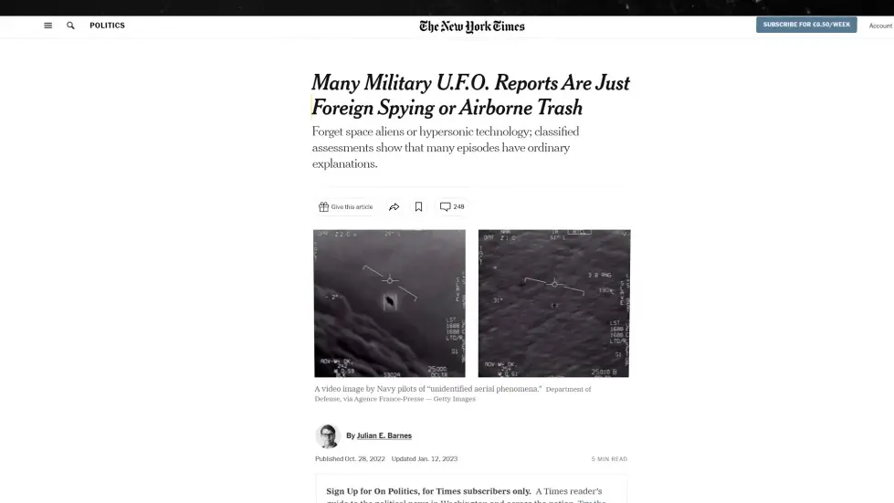 Why UFOs are Suddenly EVERYWHERE. The Pentagon is studying UFOs. 019