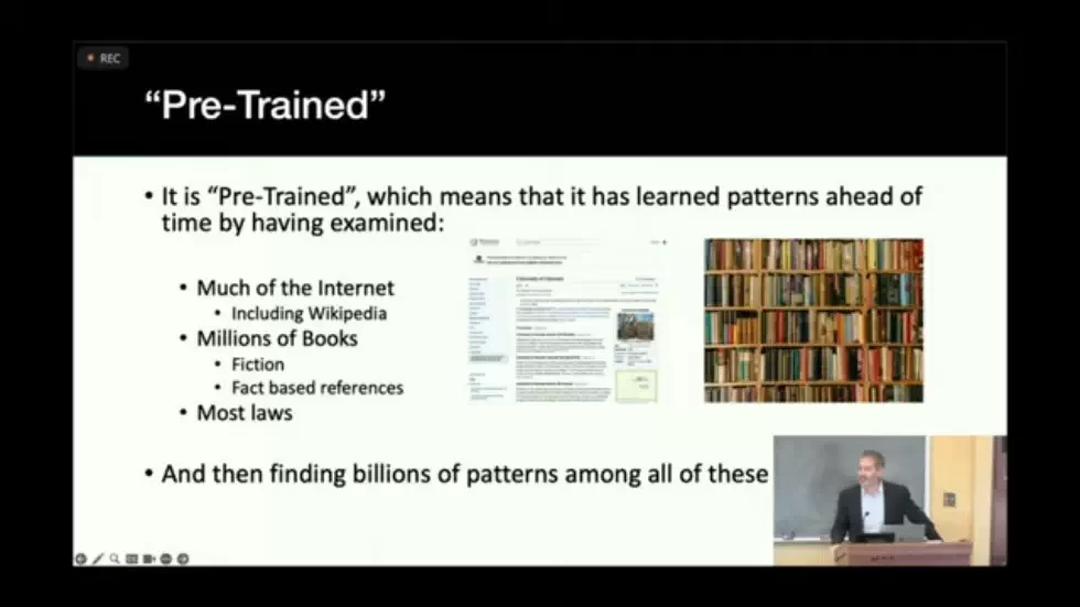 How GPT/ChatGPT Work - An Understandable Introduction to the Technology - Professor Harry Surden 08