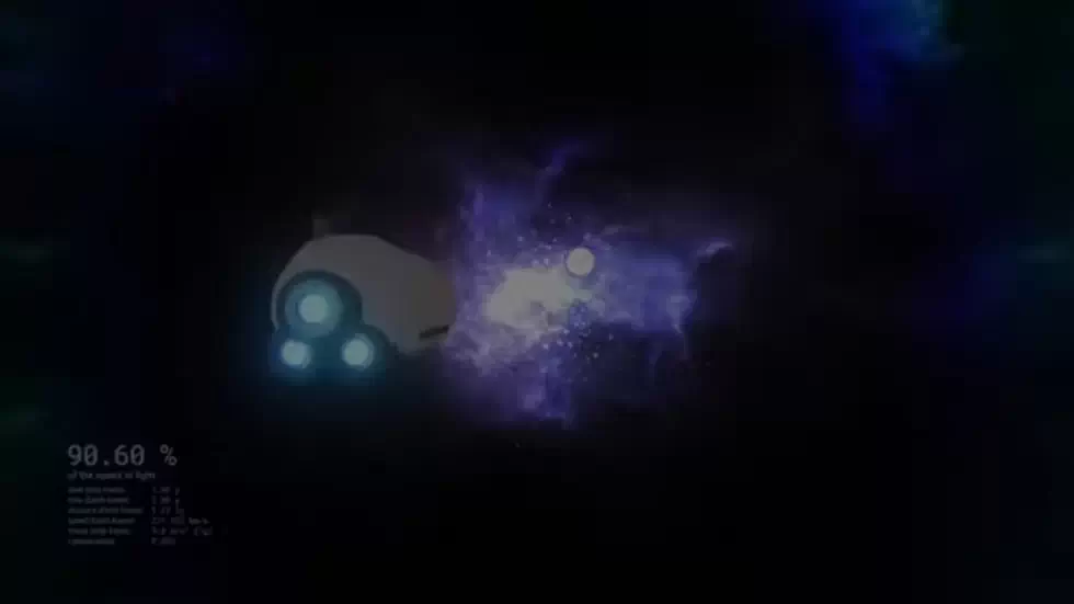 What would we see at the speed of light 05