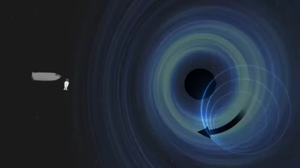 What would we see if we fell into a Black Hole 04